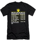 Mechanic Hourly Rate Sarcastic P T-Shirt