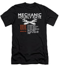 Mechanic Hourly Rate Wrench Worker Gift Haselshirt T-Shirt