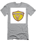 Mechanic Lifting Spanner Wrench Crest Cartoon Aloysius Patrimonio T-Shirt