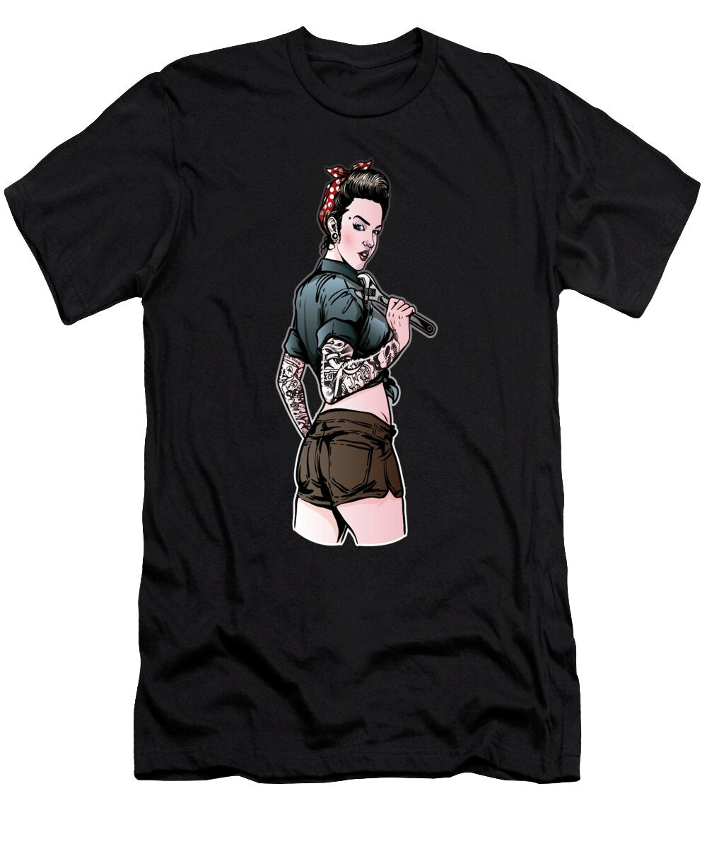 Mechanic Mechanic Tool Screwdriver Workshop Steven Zimmer T-Shirt