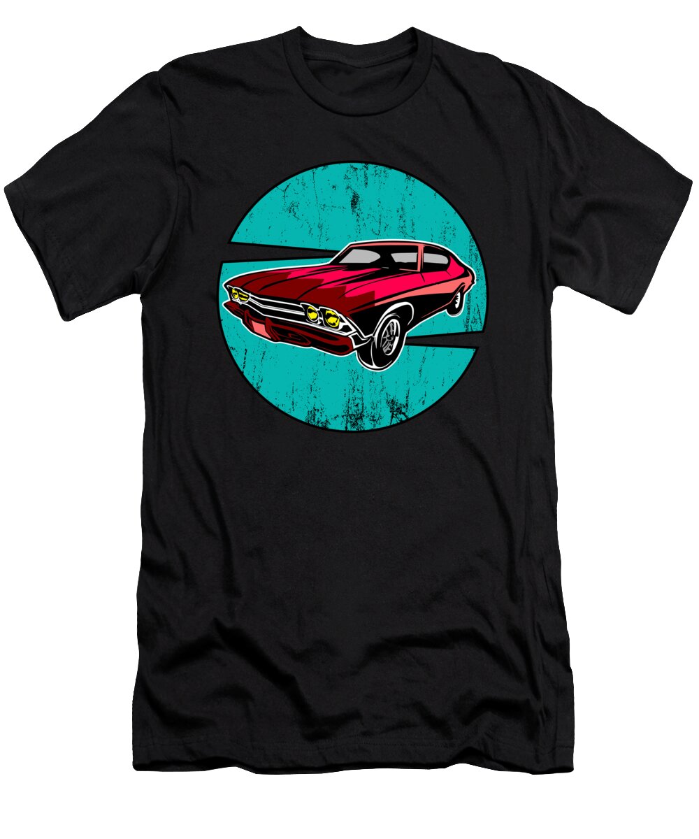 Mechanic Mechanics Wrench Vintage Car Gift Idea Tshirtconcepts Marvin Poppe T-Shirt