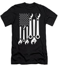Mechanic Screwdriver US Flag Manuel Schmucker T-Shirt