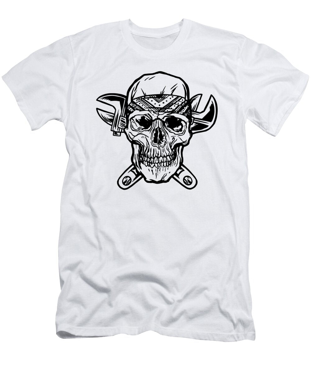 Mechanic Skull Manuel Schmucker T-Shirt