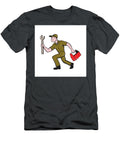 Mechanic Spanner Toolbox Running Isolated Cartoon Aloysius Patrimonio T-Shirt