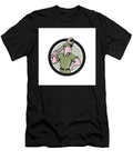 Mechanic Wielding Spanner Circle Cartoon Aloysius Patrimonio T-Shirt