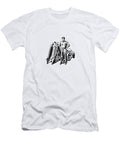Mechanic with Wrench in Front of Equipment Csa Images T-Shirt