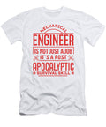 Mechanical Engineer Gift Apocalyptic Survival Skill Mechanical Engineer Kanig Designs T-Shirt
