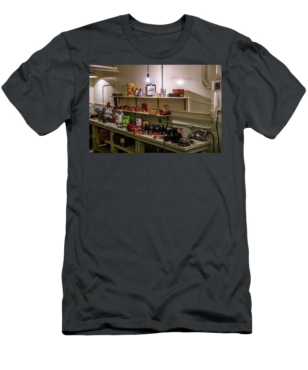 Mechanics Bench Paul Freidlund T-Shirt