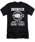 Mechanics Car Mechanic Car Engine Funny Gift Idea Tshirtconcepts Marvin Poppe T-Shirt