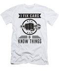 Mechanics Car Mechanic Engine Garage Funny Gift Tshirtconcepts Marvin Poppe T-Shirt