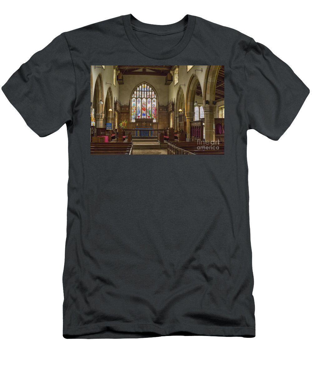 Medieval St Michael Church Kirkby Malham Patricia Hofmeester T-Shirt