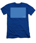 Medium Blue Solid Color Pairs Pantone Super Sonic 18 4143 Tcx Petite Patterns T-Shirt