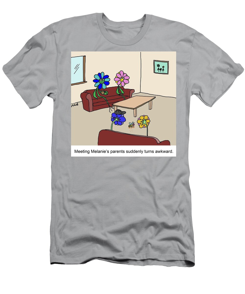 Meeting Melanies Parents Suddenly Turns Awkward Patrick Forde T-Shirt