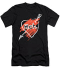 Meh Arrow Through Heart Valentines Day Jacob Zelazny T-Shirt