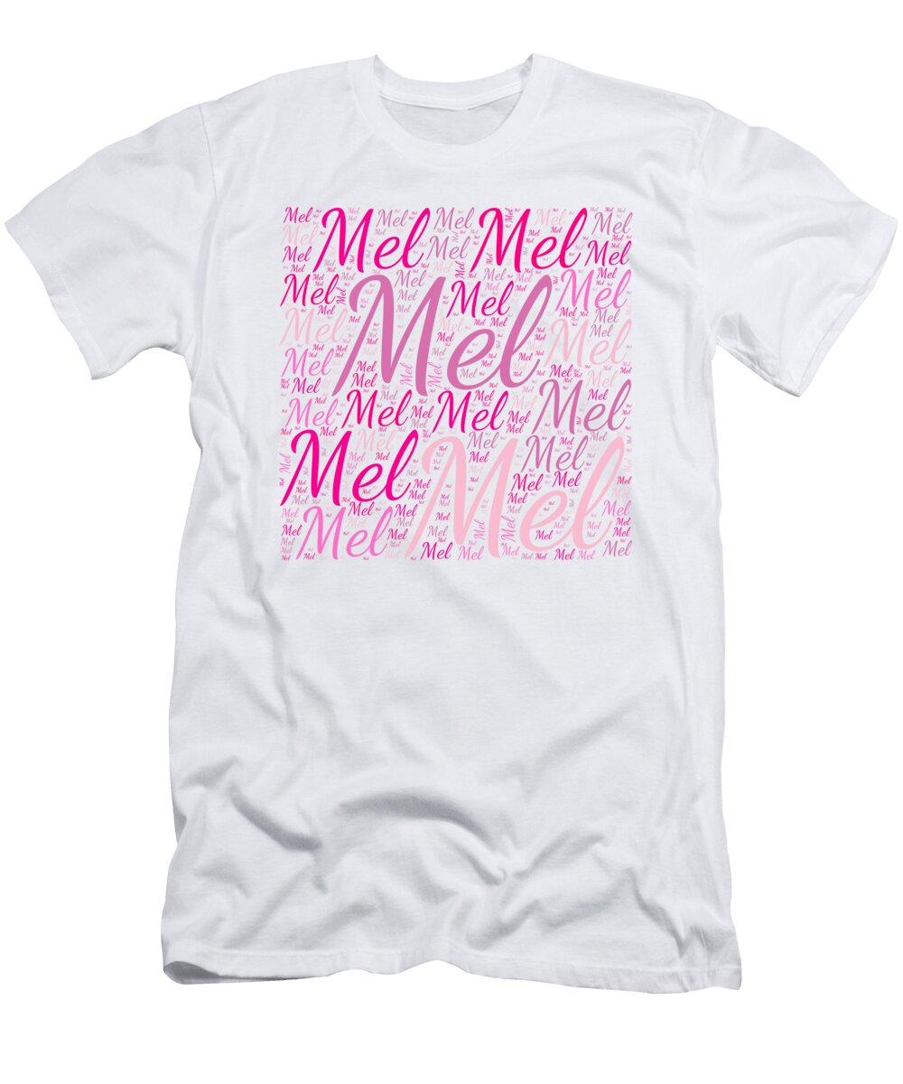 Mel Names Without Frontiers Vidddie Publyshd T-Shirt