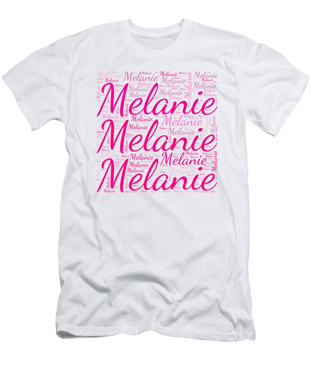Melanie Names Without Frontiers Vidddie Publyshd T-Shirt