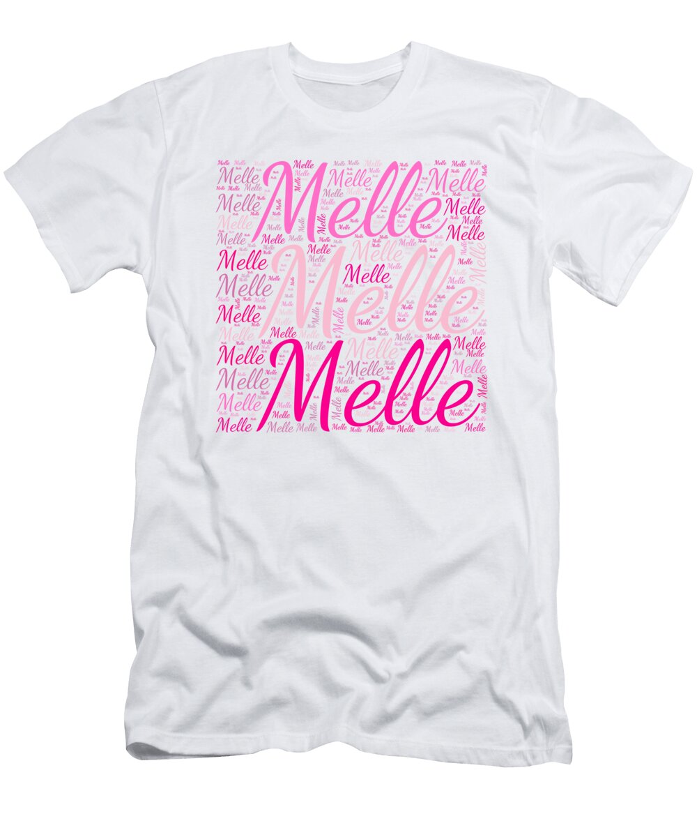 Melle Names Without Frontiers Vidddie Publyshd T-Shirt