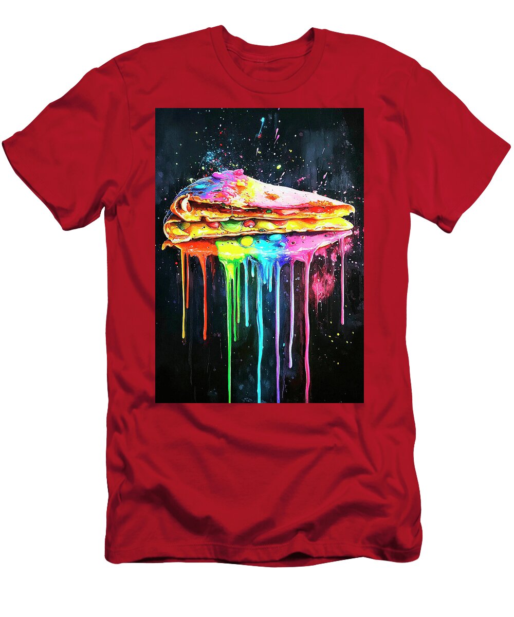 Melted Colorful Food Art Piece Merssi Norely T-Shirt