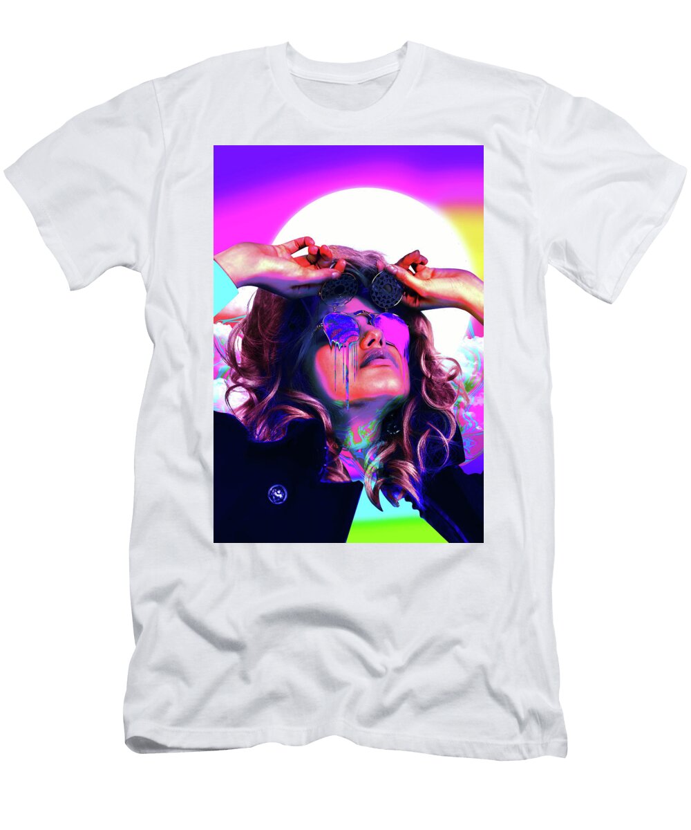 Melted Sunglasses James Slade T-Shirt