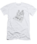 Men Looking At Blueprints Csa Images T-Shirt
