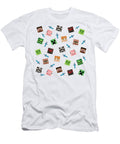 Men Women Video Minecraft Games Awesome Music Fan Anime Chipi T-Shirt