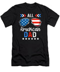 Mens All American Dad USA Flag Matching Family Tinh Tran Le Thanh T-Shirt