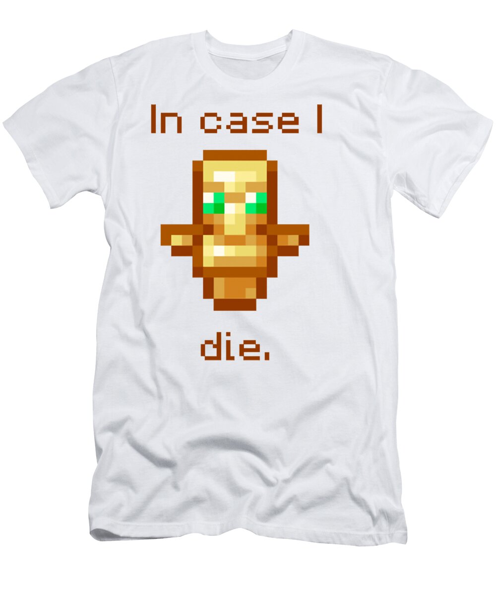 Mens Best Video Minecraft Games Gift Movie Fans Anime Chipi T-Shirt