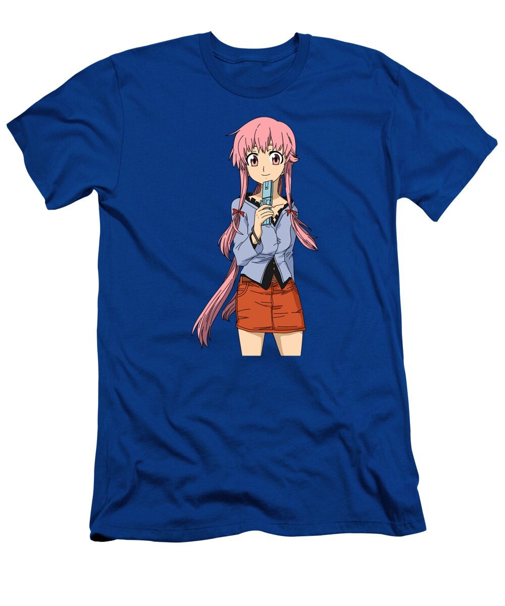 Mens Best Yuno Gasai Future Mrs Douxie Grimo T-Shirt