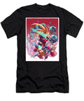 Mens Funny Mega Japanese Man Video Games Gift for Music Fans Anime Chipi T-Shirt