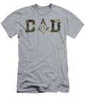 Mens Masonic Dad Fathers Day Camo Freemason Demic Mario T-Shirt