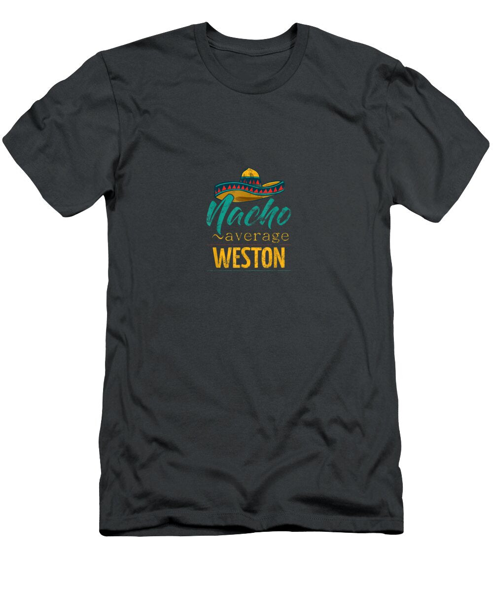 Mens Nacho Average Weston Funny Cinco De Mayo Sombrero Cinco De Mayo Lucasaudio T-Shirt