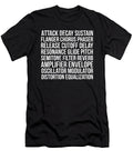 Mens Synth Terms Synthwave Noirty Designs T-Shirt