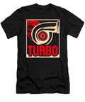 Mens Turbo Racing Car Parts Boost Turbo Lover Maximus Designs T-Shirt