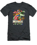Meowica Cat T Rex Dinosaur American Flag Lyle Certainly T-Shirt