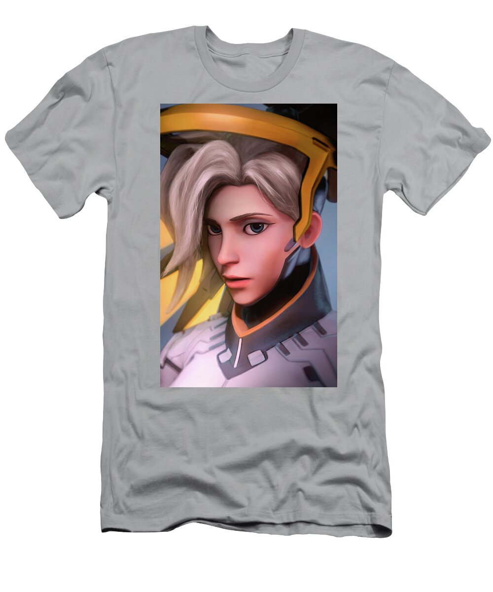 Mercy Overwatch Evgeny Bubley T-Shirt