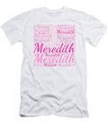 Meredith Names Without Frontiers Vidddie Publyshd T-Shirt