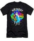 Mermicorn Birthday Girl for Mermaid Unicorn Lovers Gift Design Sel Mermaid T-Shirt