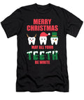 Merry Christmas May All Your Teeth White Dental Gift Haselshirt T-Shirt