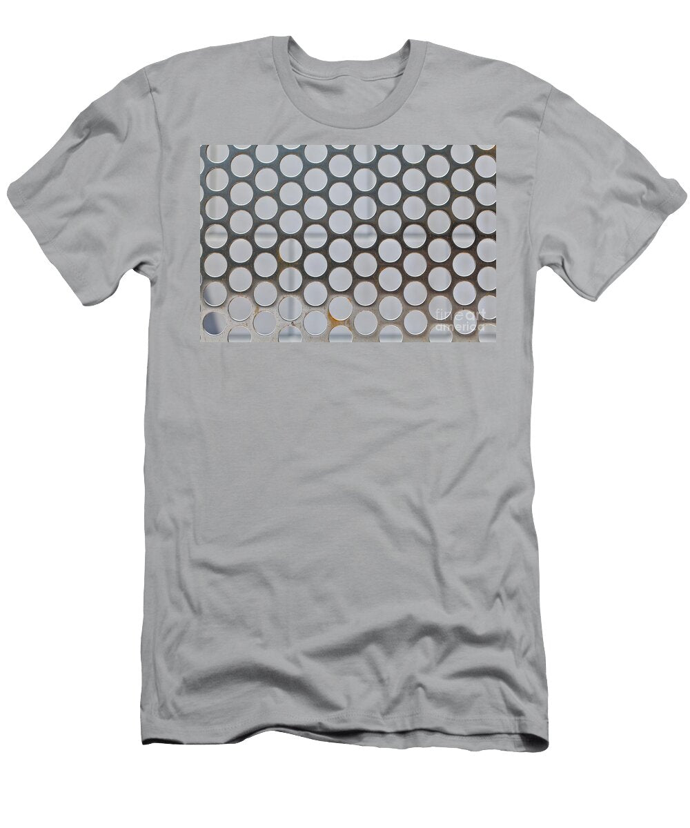 Metal Mesh Holes Jim Pruitt T-Shirt