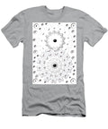 Metallic Flowers in Gear Jon Fennel T-Shirt