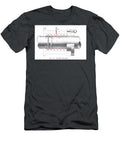 Metallic Packing Detail in a Vintage Steam Engine Diagram As1 Historic Illustrations T-Shirt