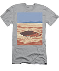 Meteor Crater or Barringer Crater Coconino County Northern Arizona USA Wpa Art Poster Aloysius Patrimonio T-Shirt
