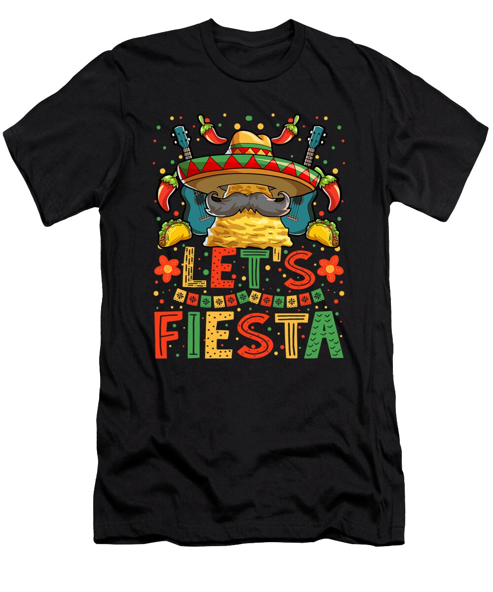 Mexican Nacho Cinco De Mayo for Women Men Lets Fiesta Dhbubble T-Shirt