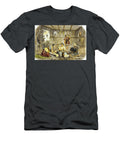 Mexico Women Preparing Tortillas Corn Pancake Engraving 1854 Unknown T-Shirt