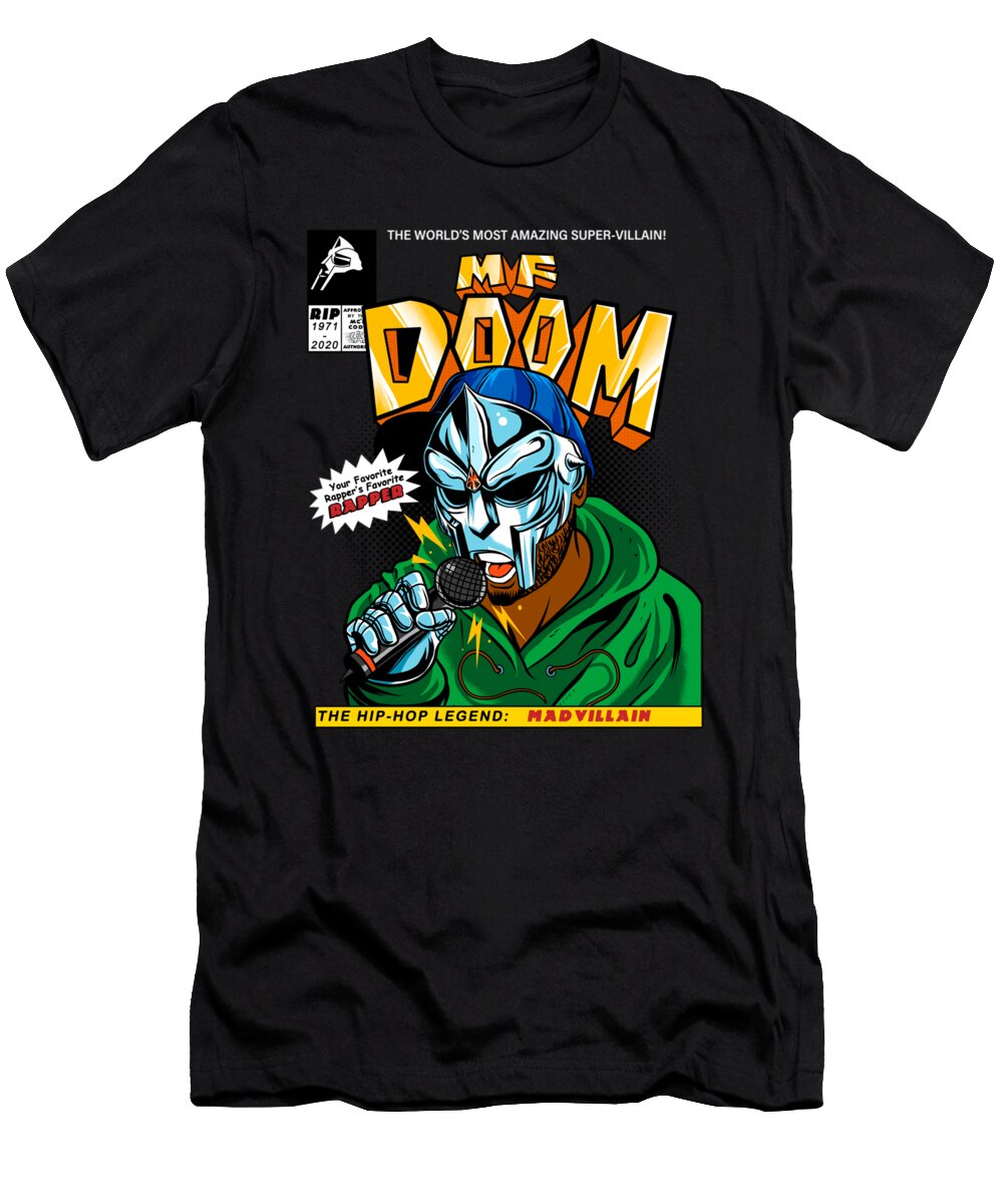 Mf Doom Comic Cover Tribute Kids Luke Moore T-Shirt