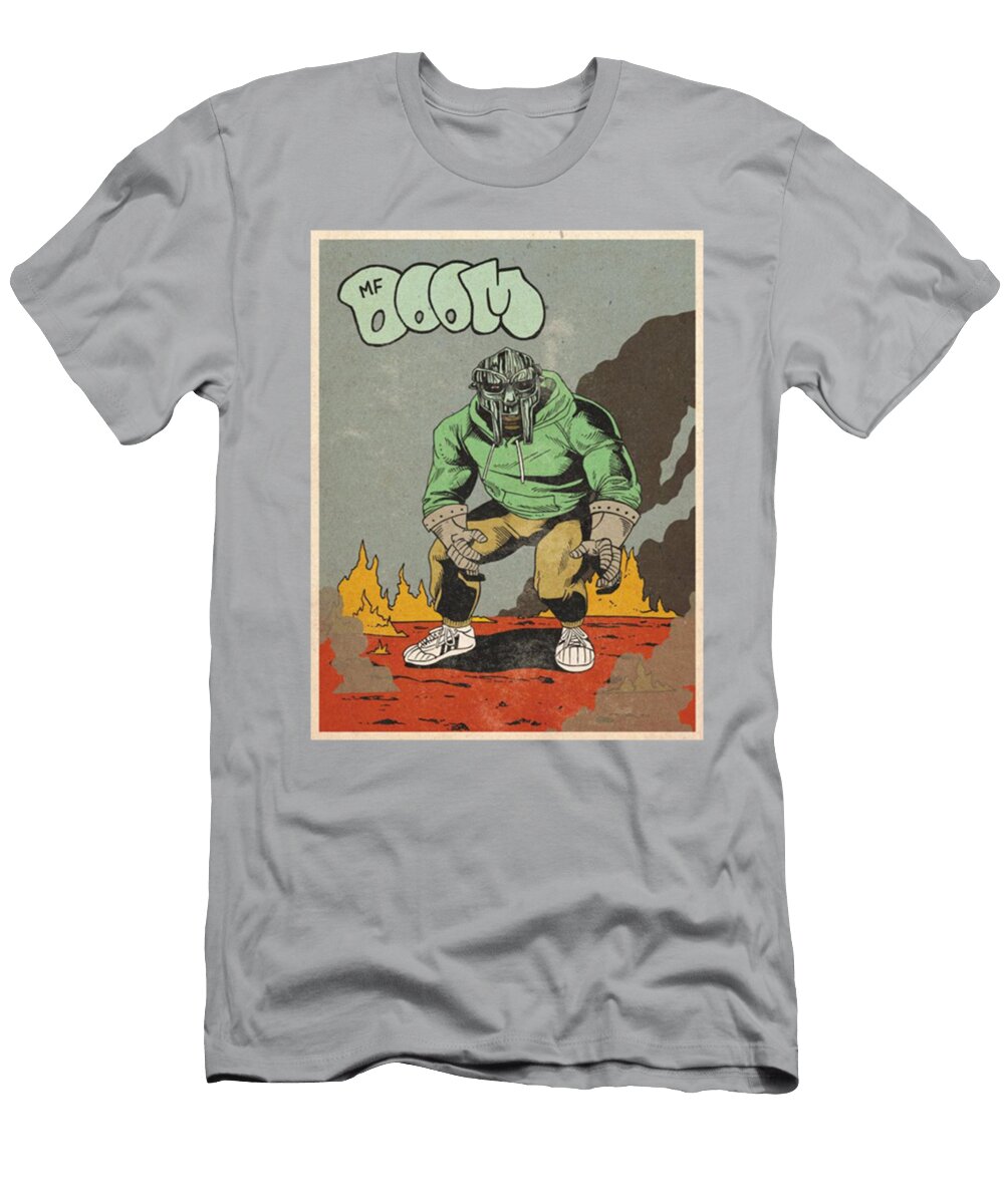 Mf Doom Dooms Mad Villain Hip Hop Lo Fi Vintage Cartoon Bambang Hutagalung T-Shirt