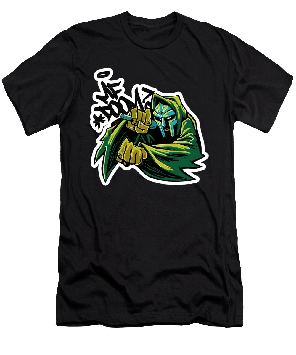 Mf Doom on the Mic Kids Luke Moore T-Shirt