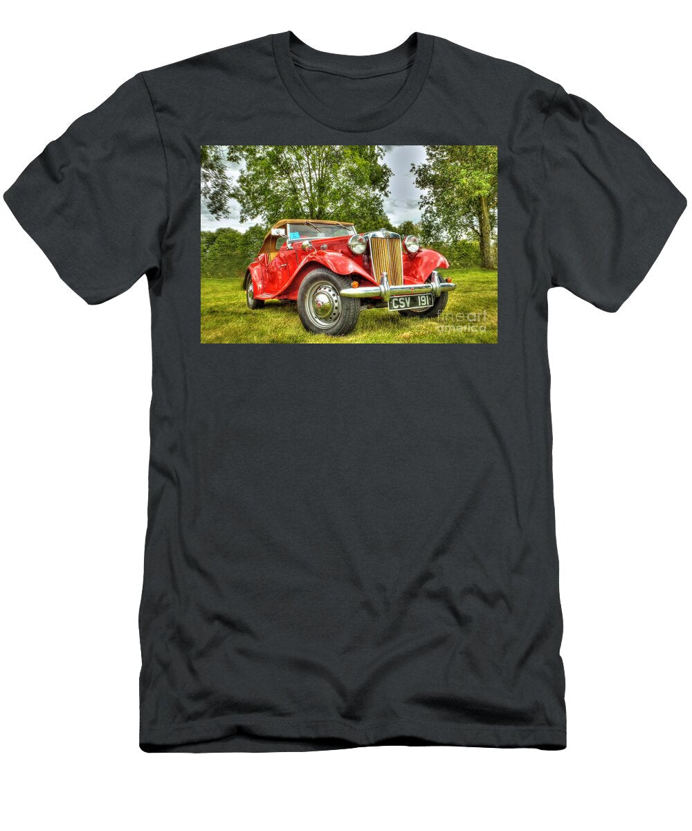 Mg Td Convertible Sports Car Catchavista T-Shirt