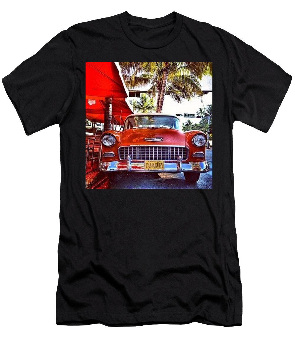 Miami Red Car Tom Derichs T-Shirt