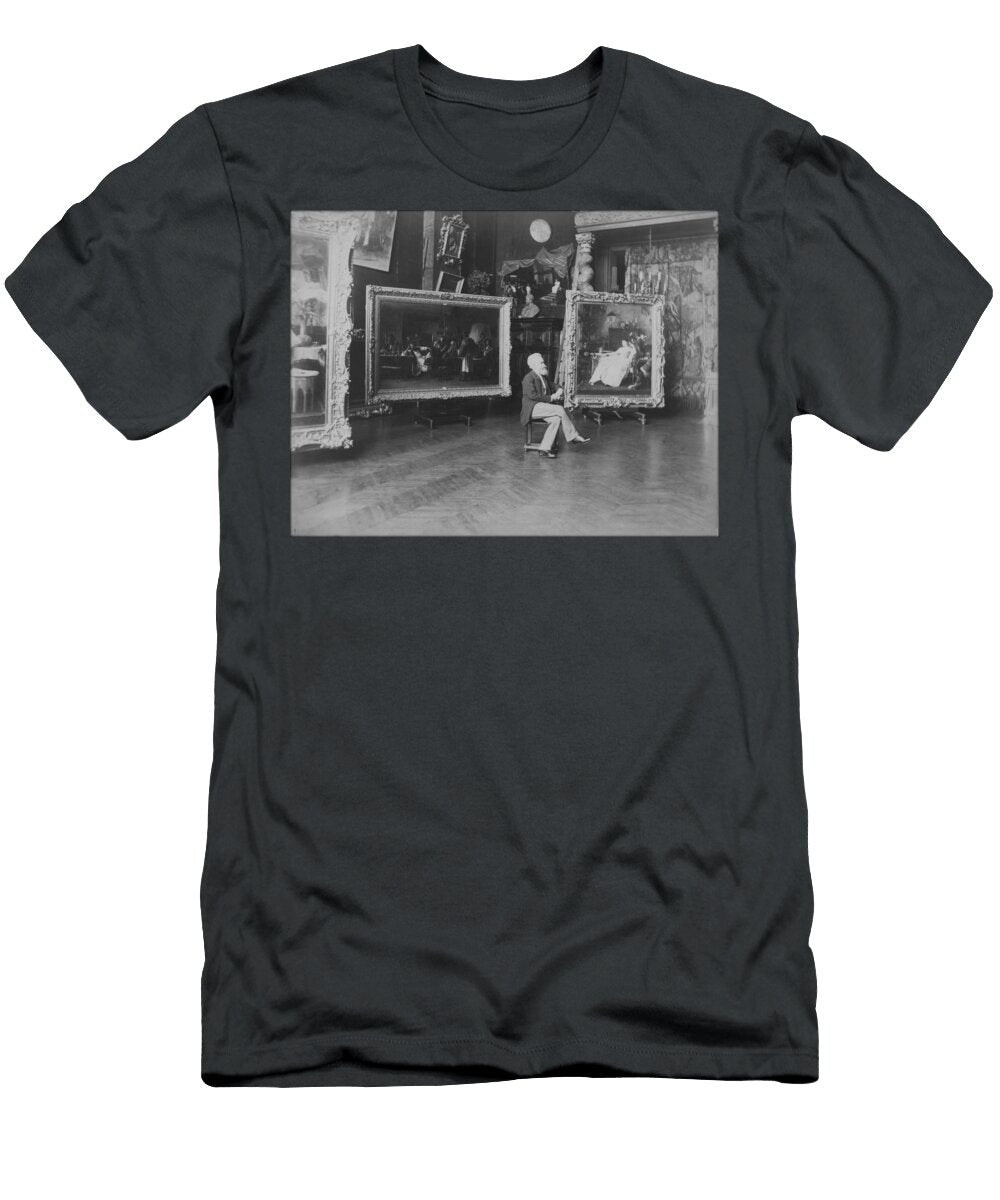Michel Munkacsy in His Studio David Hinds T-Shirt